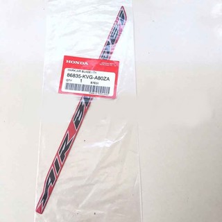 tem dán nẹp sườn màu đỏ ab air blade 110 thái 2011 ( giá 1 cái )