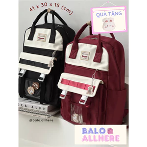 BaLo (XINHXINH) Balo Cặp Đi Học Nam Nữ Chống Nước Có Quai Xách BL198