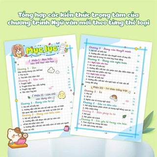 Sách Takenote Sổ tay học nhanh Ngữ Văn lớp 7 ( Dùng Chung Các Bộ Sách) 92 Trang
