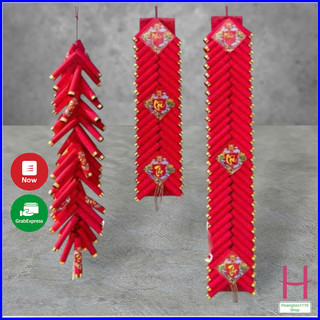 PHÁO GIẤY ĐẸP_Chùm Dây Pháo Giấy Nhung Đỏ các size trang trí Tết 2026,dây pháo decor nhà cửa,chụp ảnh,trang trí sự kiện