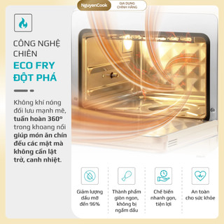 Full Phụ Kiện Nồi Chiên Hơi Nước OLIVO SF20 PRO – 70 Chế Độ, Inox 304, Dung Tích Lớn NGUYENCOOK