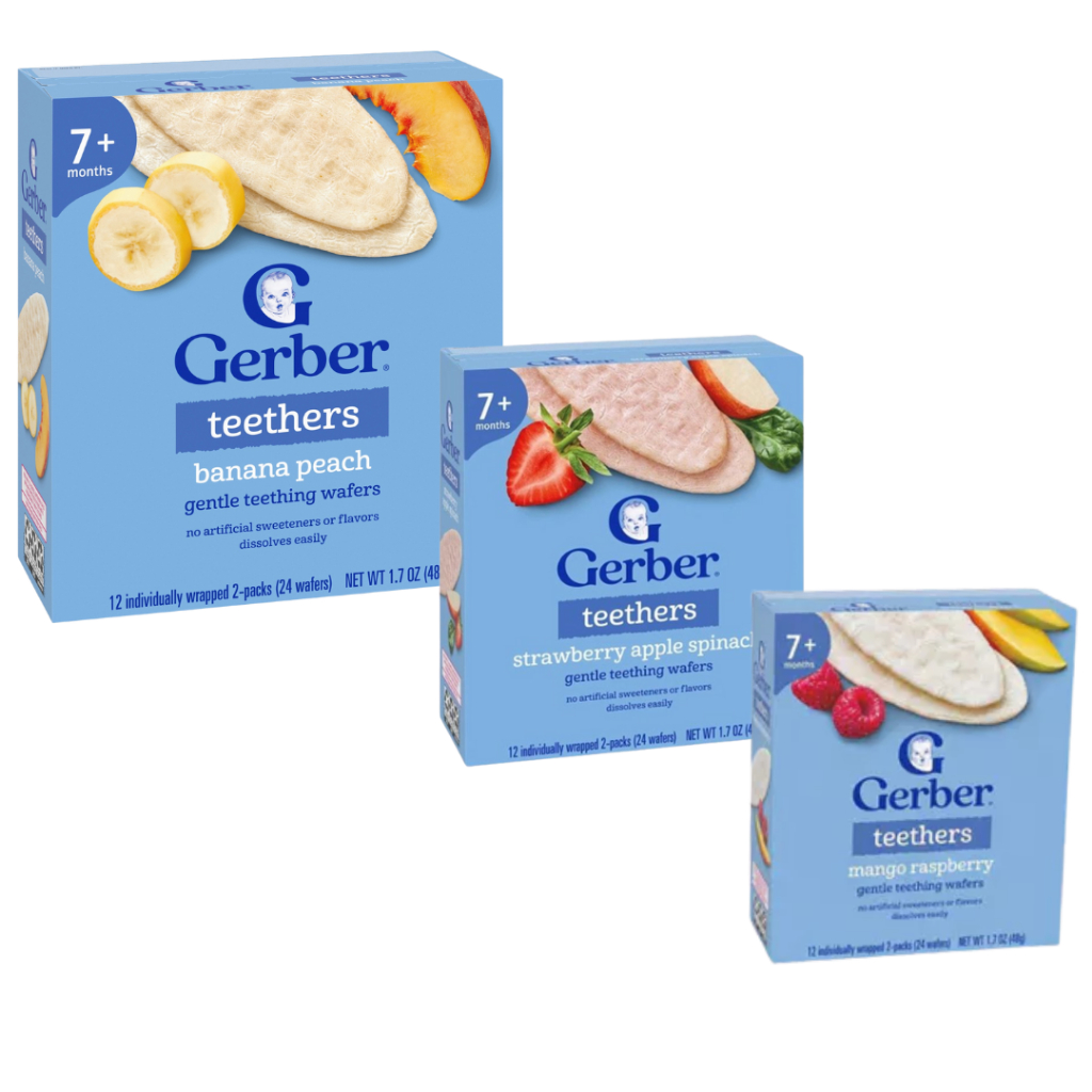 Bánh Ăn Dặm/ Bánh Gạo Gerber , Gerber Cao hình sao, Gerber Lùn Cho Bé Đủ Vị