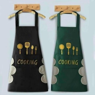 Tạp Dề Cooking,Có Túi Đựng Và Lau Tay,Làm Bếp,Pha Chế,Phục Vụ,Bán Cafe Dễ Thương,Chống Thấm Nước Tốt