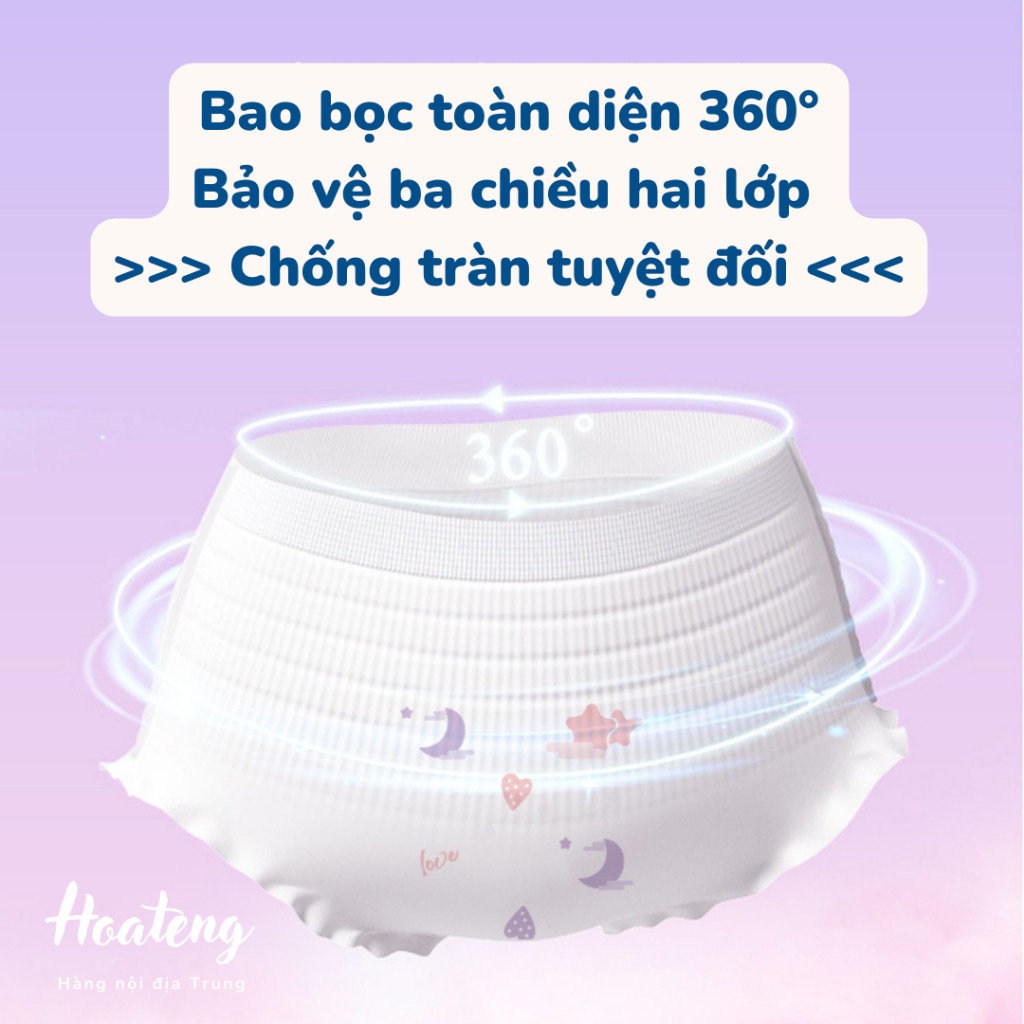 Mua 5 tặng 25 (30 miếng) Băng vệ sinh dạng quần Minemoon & Topsoft chống tràn ban đêm
