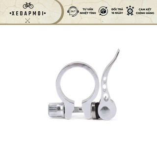 Kẹp Khóa Cốt Yên Xe Đạp, Hợp Kim Nhôm Cao Cấp Cỡ 25.4mm