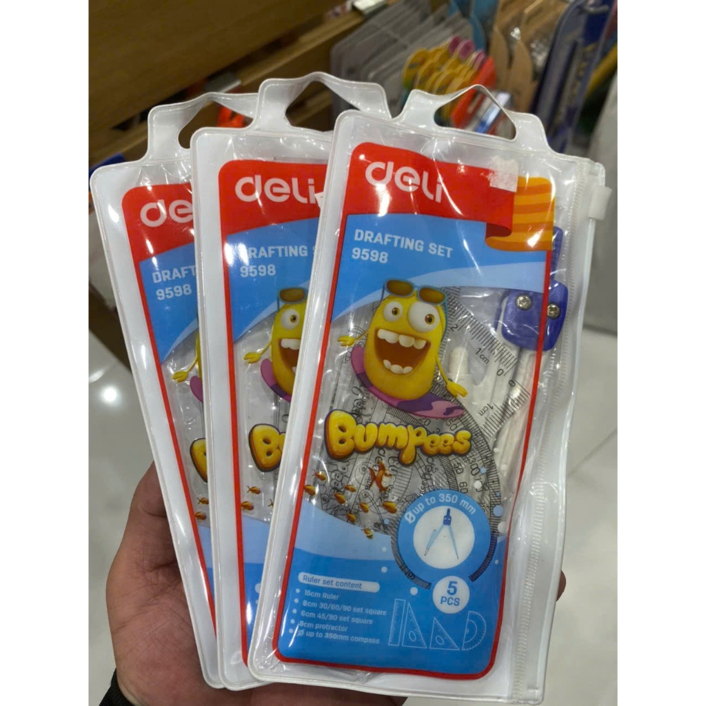 Bộ Compa, Eke  học tập Deli 9598