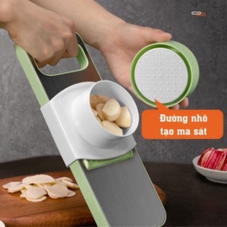 Dụng cụ nạo,Cắt rau củ quả 5 lưỡi dao inox 304 không gỉ - Dao gọt hoa quả,Tay cầm nắm tránh đứt tay thông minh,Đa năng