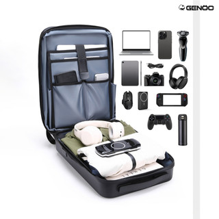 Balo laptop doanh nhân cao cấp 15.6, 16, 17 Inch khóa số chống trộm, cổng sạc USB, chống nước và chống sốc