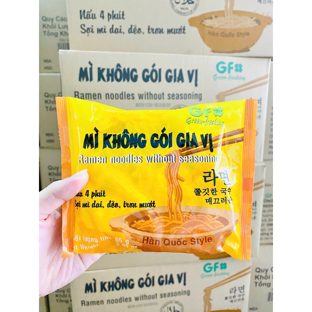 Mì Không Gia Vị GREEN- Freshing 85G / gói, thùng 80 gói | Shopee Việt Nam