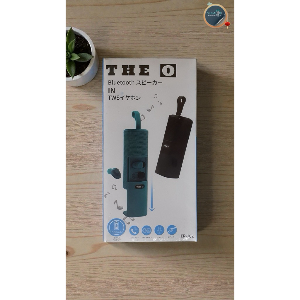 Tai Nghe Nhật Bản TWS ER102 - Loa Bluetooth Tích Hợp 2 Trong 1 🇯🇵 NEW NGUYÊN BOX