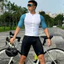 HSS024A - Áo Đạp Xe UKE Nam White Bule