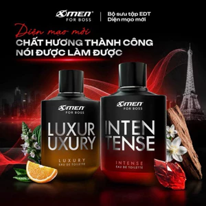 Nước Hoa Xmen / Xmem For Boss Mùi Hương Sang Trọng, Lưu Hương 48H Intense/Motion/Luxury - Chai 49mL