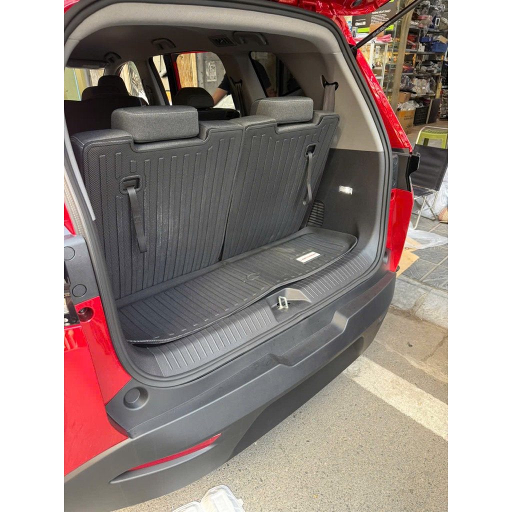 Lót cốp và ốp lưng nhựa dẻo TPE xe Vinfast Limo green hàng cao cấp