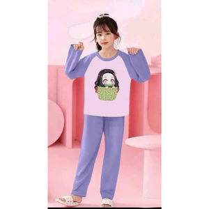 🌸 BỘ ĐỒ BÉ GÁI DÀI TAY – HÌNH CỰC ĐÁNG YÊU 🐱💕 DS281
