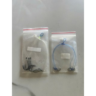 10 Chùm nho câu cá 6 lưỡi đầy đủ Size câu sông, bè, hồ dịch vụ...