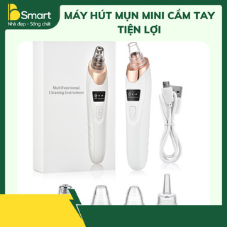 Máy Hút Mụn Đầu Đen Mini Làm Sạch Sâu, Se Khít Lỗ Chân Lông, Chăm Sóc Da Mặt Hiệu Quả