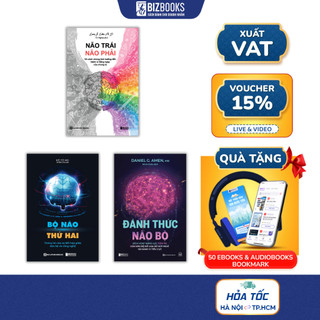 Sách Não Trái – Não Phải, Đánh Thức Não Bộ Và  Bộ Não Thứ Hai | Khai Mở Tiềm Năng Trí Tuệ | Bizbooks