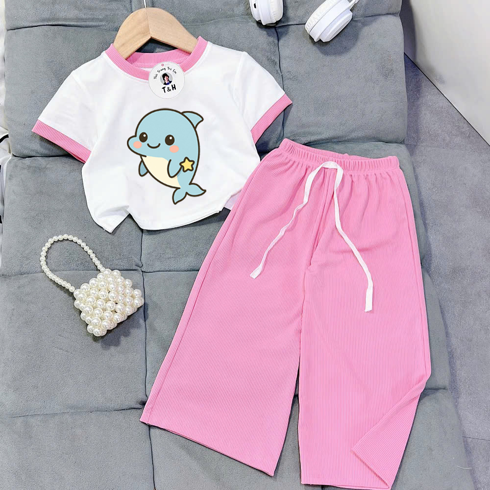 👕👖 ĐỒ BỘ BÉ GÁI – CHO BÉ THÊM ĐÁNG YÊU VÀ THOẢI MÁI 🌸 12-40kg IP283