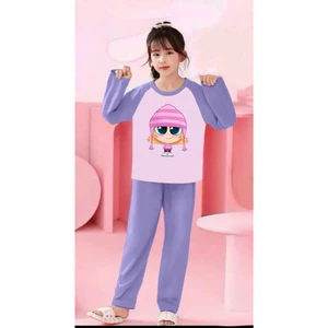 🌸 BỘ ĐỒ BÉ GÁI DÀI TAY – HÌNH CỰC ĐÁNG YÊU 🐱💕 DS285