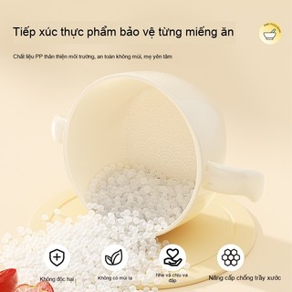 Youkebei Bát Ăn Dặm Cho Bé Bát Ăn Dặm Có Vòi Cho Bé Thiết kế trơn tru Chống Trượt, Không BPA, ,An Toàn Cho Bé 0-6M+