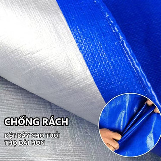 OOKAS Bạt Che Nắng Che Mưa[NÂNG CẤP Loại Dày] che mưa nắng may viền đóng khoe