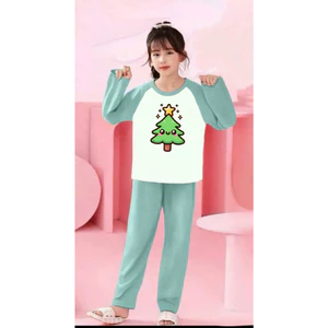 🌸 BỘ ĐỒ BÉ GÁI DÀI TAY – HÌNH CỰC ĐÁNG YÊU 🐱💕 DS290