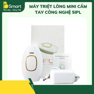 Máy Triệt Lông  IPL Cầm Tay 5 Cấp Độ An Toàn, Hiệu Quả, Giảm Lông Vĩnh Viễn, Siêu Tiện Lợi