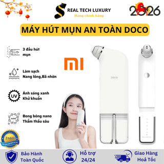 Máy Hút Mụn DOCO Đa Năng Thế Hệ Mới – Máy Hút Cầm Tay 3 Chế Độ Làm SẠCH Hút Mụn Đầu Đen, Mụn Cám