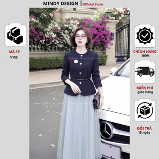 V103 - Chân váy voan cao cấp