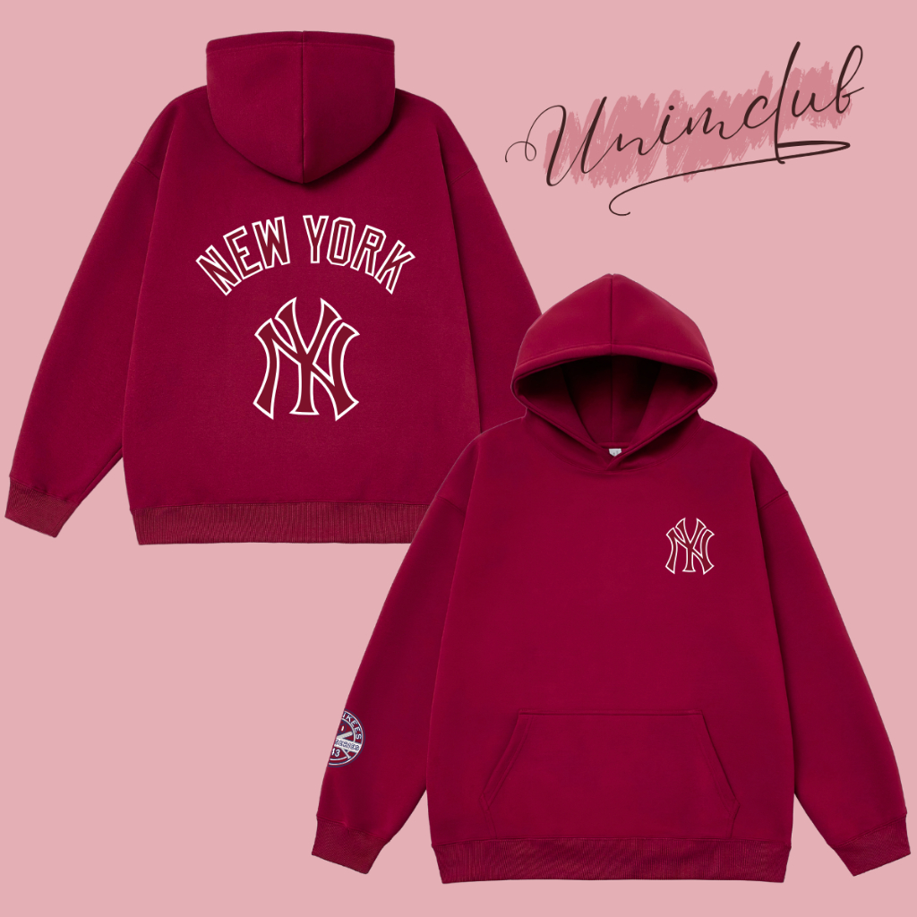 Ao Hoodie NYC Chất Liệu Nỉ Chân Cua CVC Cotton Cao Cấp Form Rộng Châu Âu Streestyle