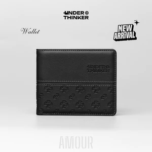 Ví Da PU Ngang AMOUR Monogram Nam Nữ Bóp Đựng Tiền Thẻ Nhiều Ngăn | Under Thinker