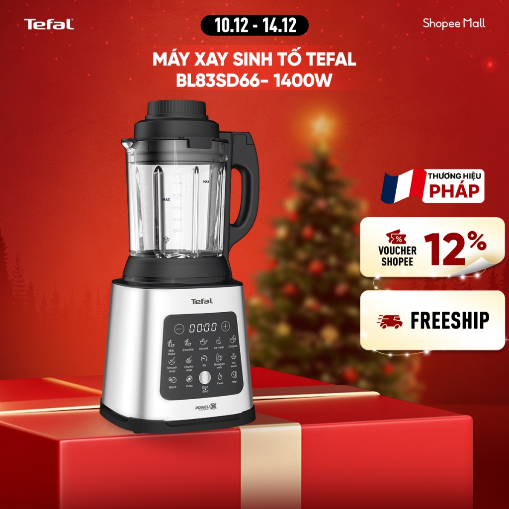 Máy làm sữa hạt, xay nấu đa năng Tefal - BL83SD66 1400W - xay sinh tố