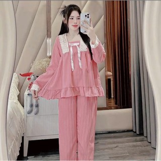 Bộ tiểu thư phối ren mẫu mới - MS A04