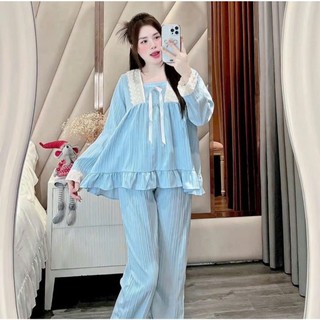 Bộ tiểu thư phối ren mẫu mới - MS A04