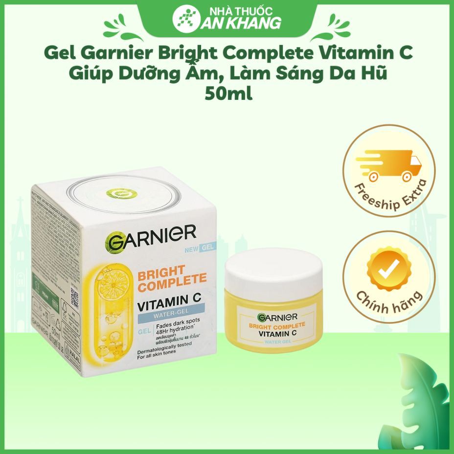 Gel Dưỡng Da Garnier Bright Complete Vitamin C Water-Gel 50ml