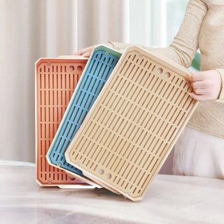 Khay nhựa úp cốc 2 lớp chất liệu an toàn thoáng khí chống ẩm giúp úp cốc gọn gàng đa dạng sử dụng