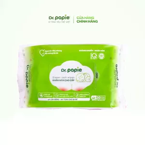 Khăn hăm cao cấp Dr.Papie (30 tờ/gói)