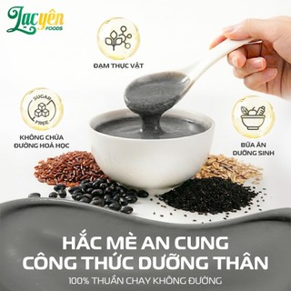 Ngũ Cốc Ăn Sáng Bột Hắc Mè An Cung Lạc Yên Foods – Bột Mè Đen Nguyên Chất Mix Các Loại Đậu Và Hạt