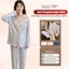 Bộ Pyjama Mặc Nhà EMMA STORE Mềm Mịn Thoáng Khí Chống Nhăn, Bộ đồ ngủ dài tay
