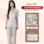Bộ đồ ngủ Pyjama Emma Store cộc tay chất liệu cotton 100%, họa tiết dễ thương