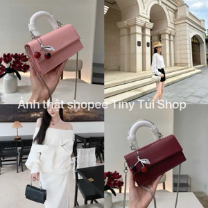 Túi xách quai kiềng dáng ngang size 20 sang chảnh