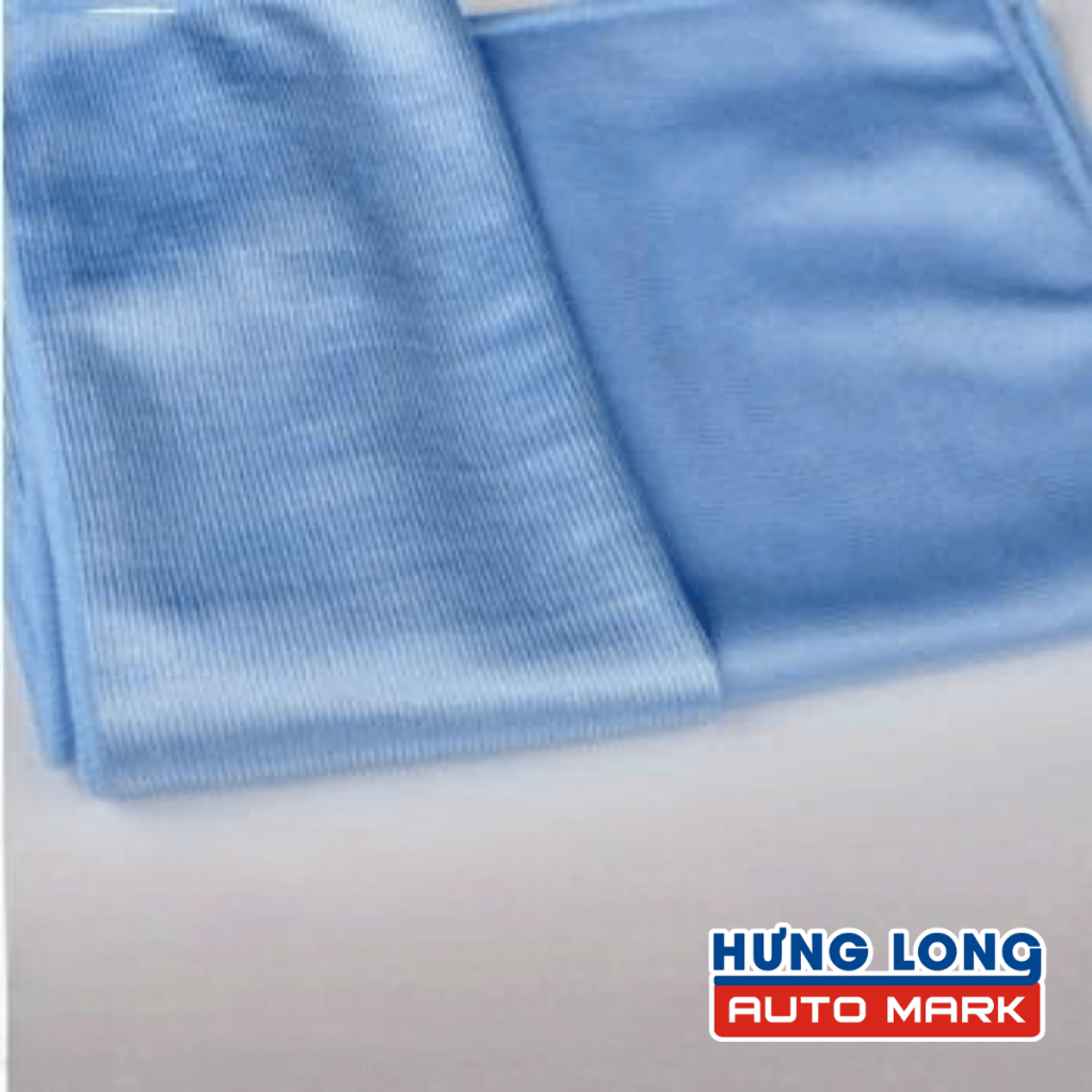 Khăn Lau Kính Ô tô Hưng Long 40x40Cm Vải Không Xù Lông Thấm Hút Mạnh Làm Sạch Nhanh | BigBuy360 - bigbuy360.vn