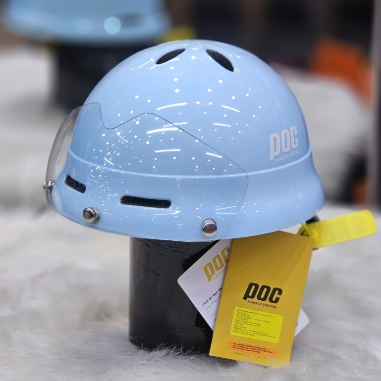 HỎA TỐC 2H ] Nón Bảo Hiểm Chính Hãng POC PK02 Gắn Kính Nam Châm Đổi Màu 2026 | Shopee Việt Nam