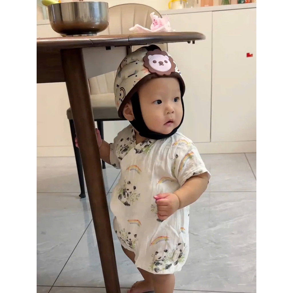 [ NÓN BẢO HIỂM ] Mũ bảo hiểm trẻ em siêu nhẹ, thoáng khí, an toàn cho bé từ 6-36 tháng