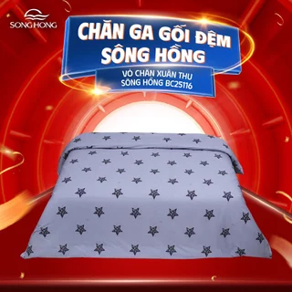 Vỏ chăn xuân thu Sông Hồng BC25116 mẫu mới nhất 2025