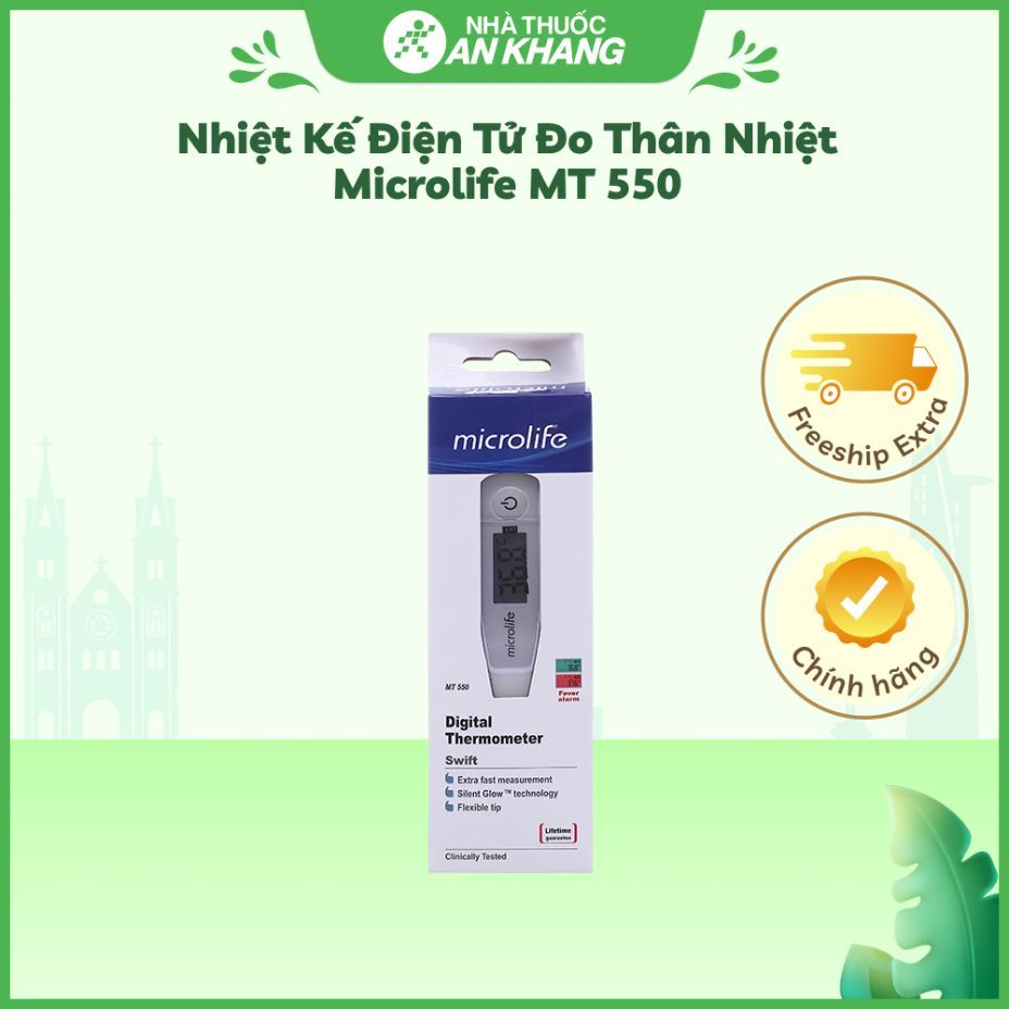 Nhiệt kế điện tử đo thân nhiệt Microlife MT 550