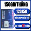 ✨ TRỌN GÓI 1 NĂM ✨ SIM 4G/5G Mobifone Không Giới Han Tốc Độ Cao 12MDT150 12CAR80 12FD50 MDT250a 12FHCM Esim Sim Data