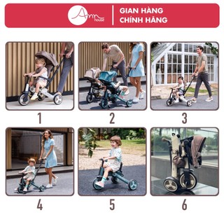 [Thuỵ Sĩ] Xe đẩy ba bánh Micro Tricycle - Xe đẩy đa tính năng 7in1 - 6 tháng đến 6 tuổi - Gập gọn
