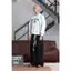 Áo Sweater Nỉ 2 Da VIBESTU " Đà Lạt " Boxy Tay Dơi Unisex Nam Nữ