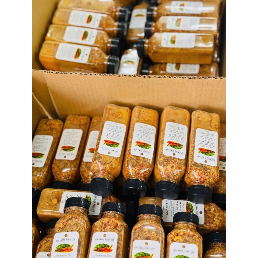 siêu sale_COMBO 2 CHAI SỐT MUỐI TIÊU LỐP (mỗi chai 330ML) siêu ngon